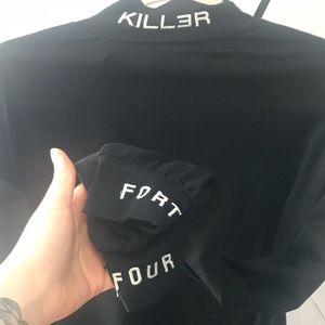 “Killer” long sleeve shirt 🖤🖤😎😎😎😎